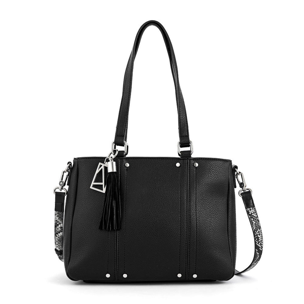 Cartera tote tres divisiones mediana leroy