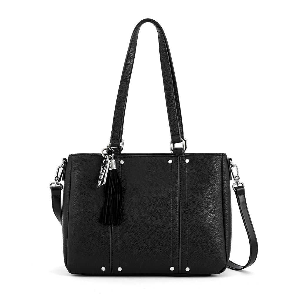 Cartera tote tres divisiones mediana leroy