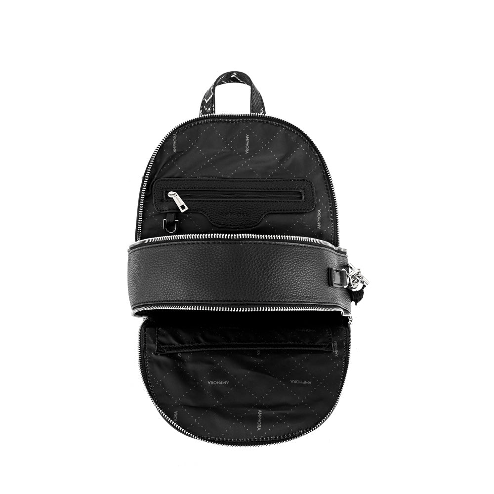 Mochila leroy pequeña negro