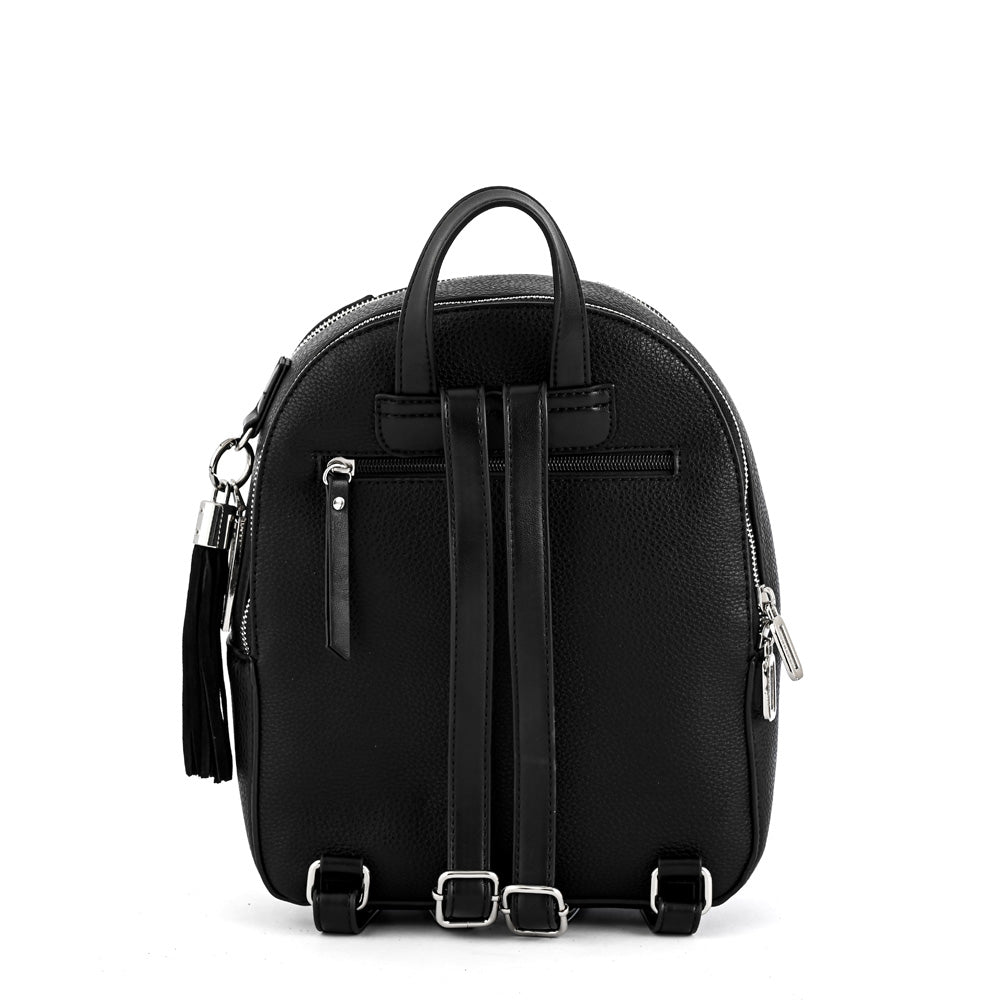 Mochila leroy pequeña negro especial