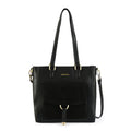 Cartera tote tres divisiones lya mediana negro