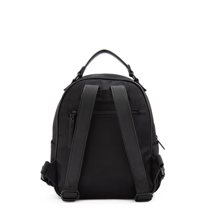 Mochila mediana lambert negro texturizado