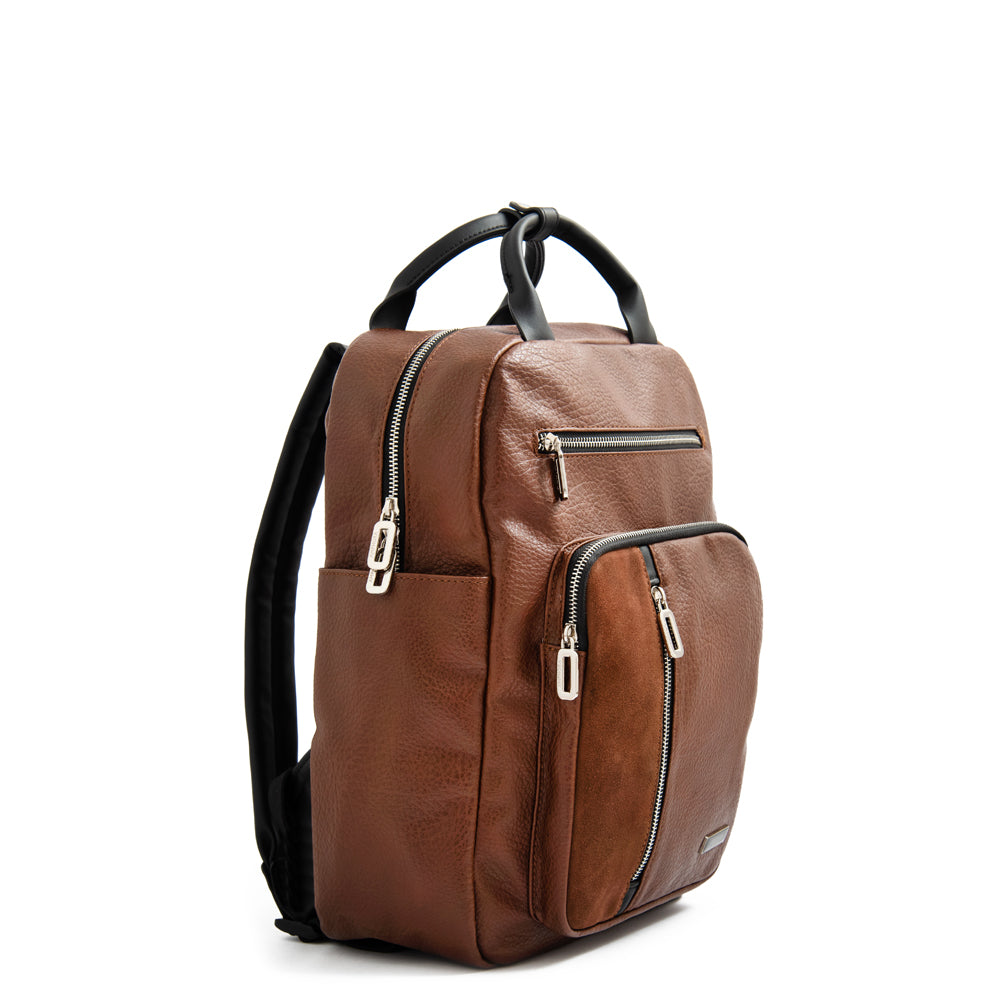 Mochila porta notebook mercier grande café oscuro