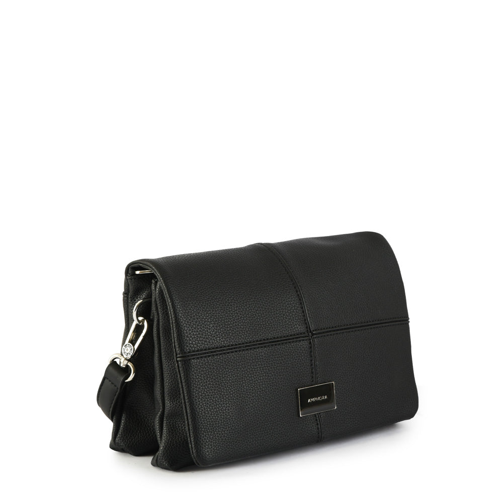 Cartera bandolera pequeña dupont negro