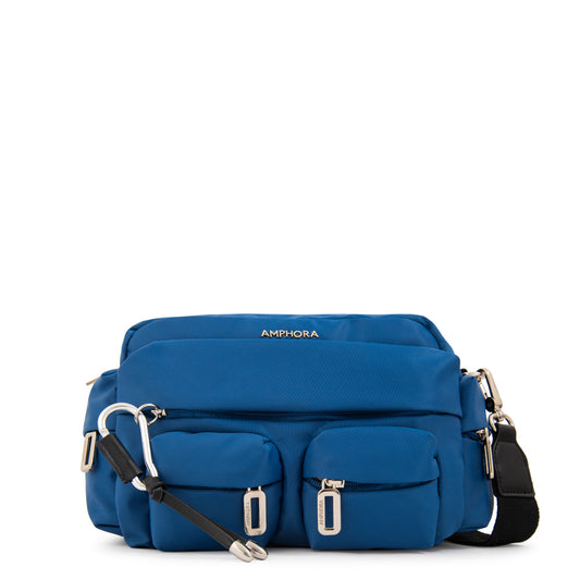 Cartera bandolera berta mediana azul