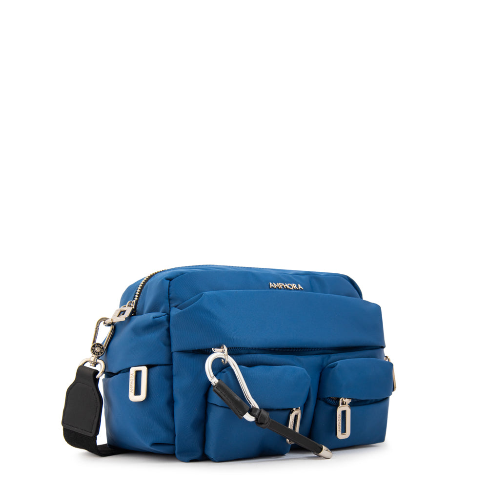 Cartera bandolera berta mediana azul