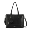 Cartera tote porta notebook meyer grande negro