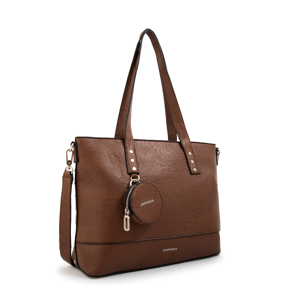 Cartera tote porta notebook meyer grande café