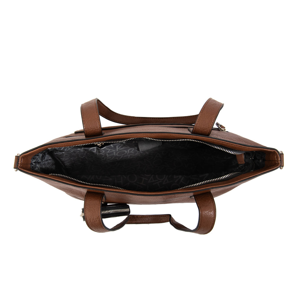 Cartera tote porta notebook meyer grande café