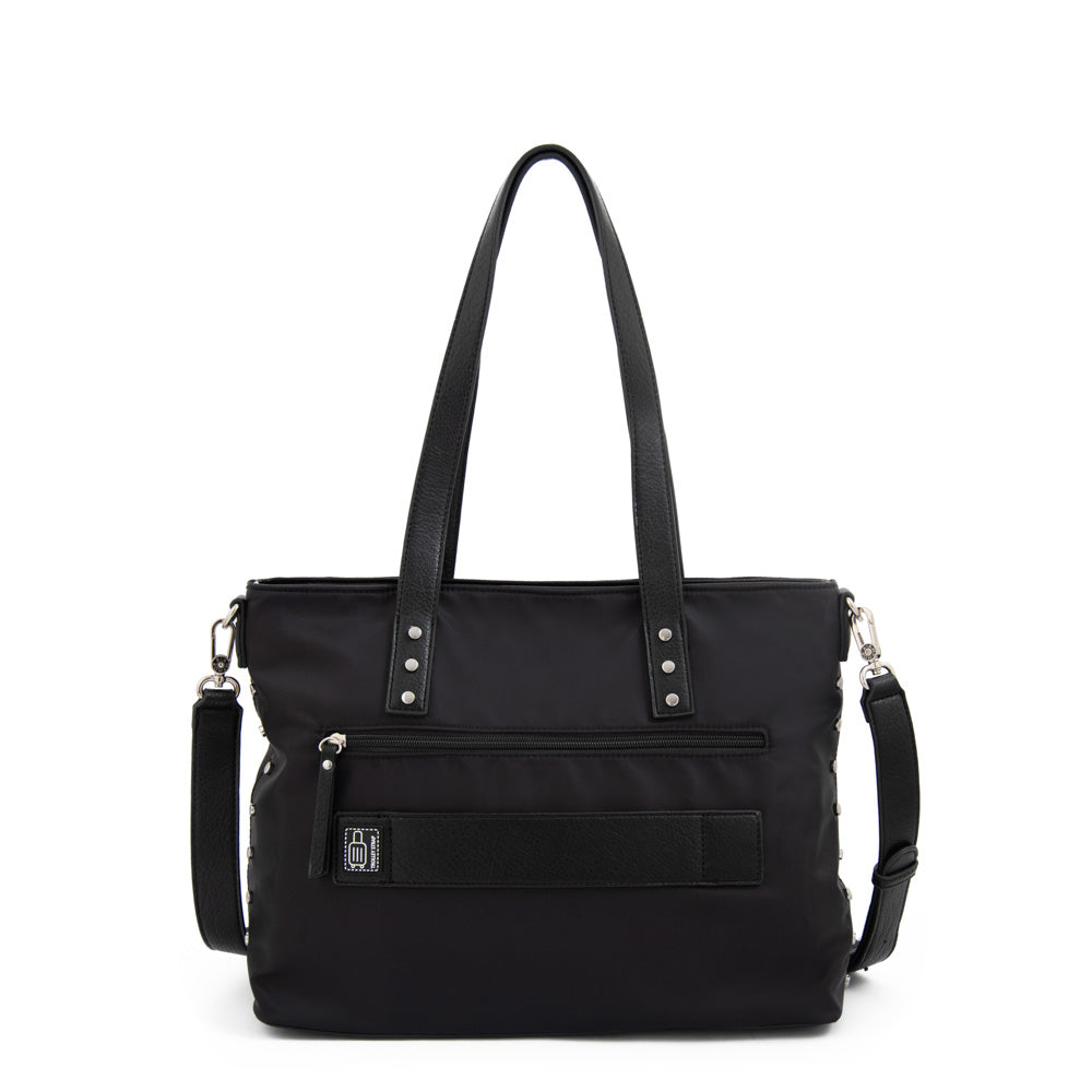 Cartera tote porta notebook meyer grande negro especial