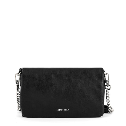 Cartera bandolera pequeña henry negro