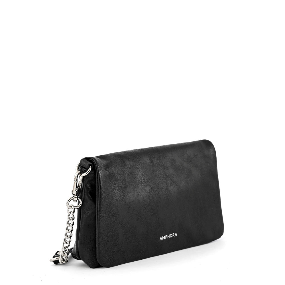 Cartera bandolera pequeña henry negro