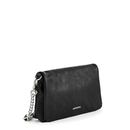 Cartera bandolera pequeña henry negro