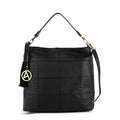 Cartera tote corte recto robin grande negro