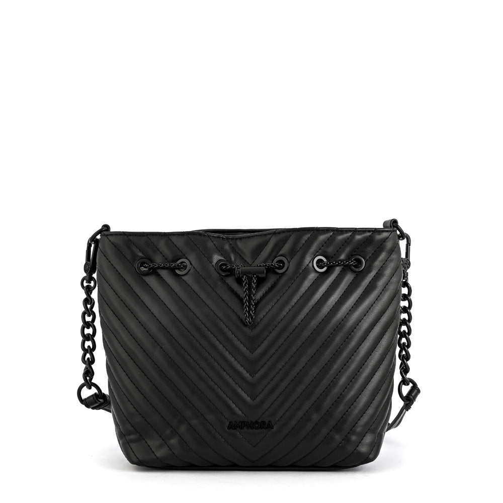 Cartera bandolera muller mediana negro