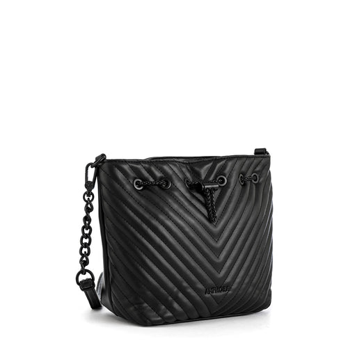 Cartera bandolera muller mediana negro