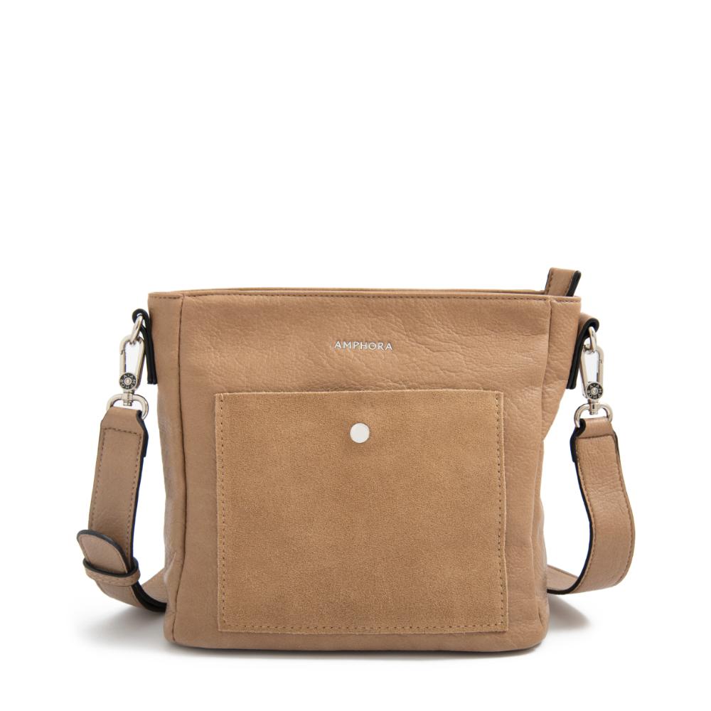 Cartera bandolera isela grande taupe