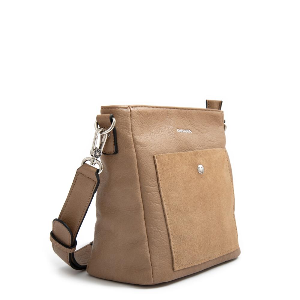 Cartera bandolera isela grande taupe