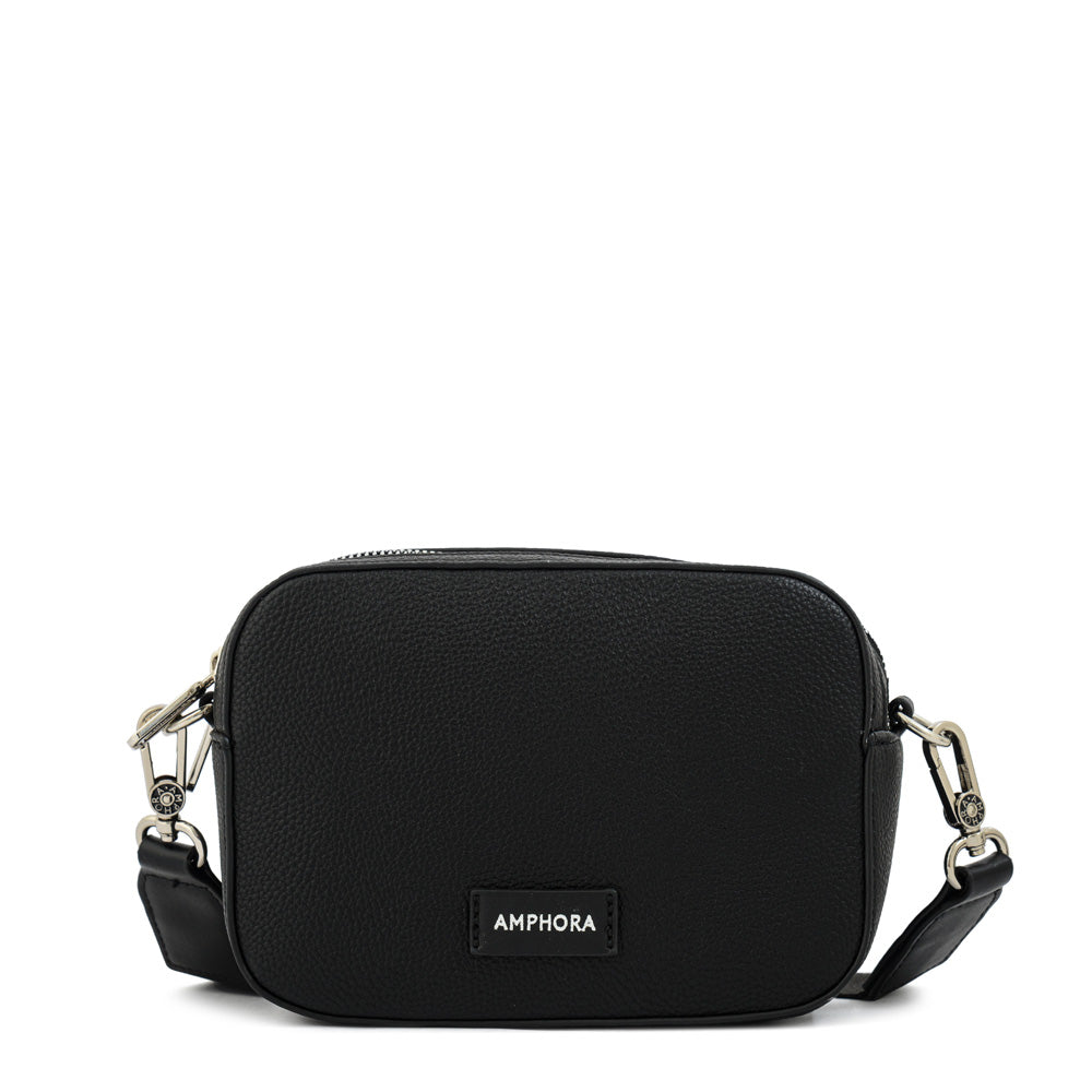 Cartera bandolera mediana marguerite Negro especial