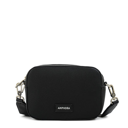 Cartera bandolera mediana marguerite Negro especial