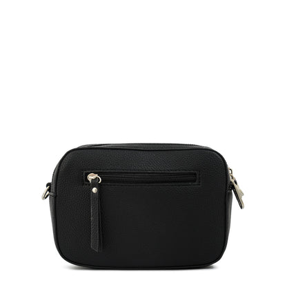 Cartera bandolera mediana marguerite Negro especial