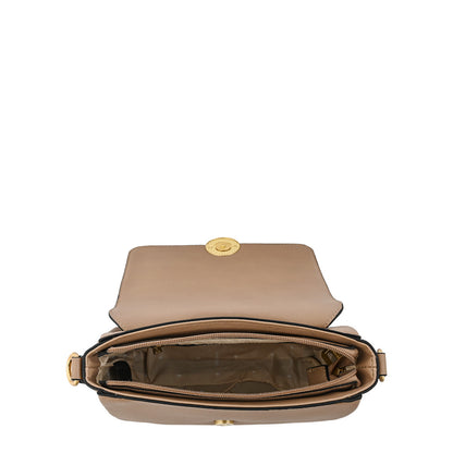 Cartera bandolera pequeña amara beige