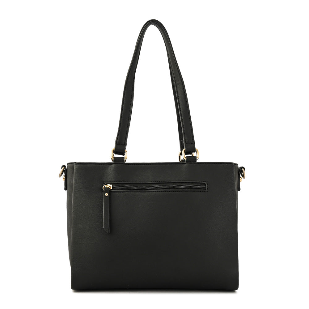 Cartera tote amara mediana negro