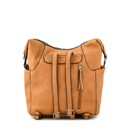 Mochila mediana zaha camel