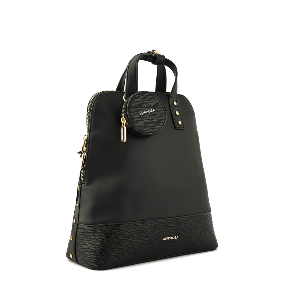Mochila leila mediana negro especial