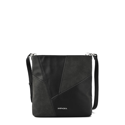 Cartera bandolera mediana amira negro
