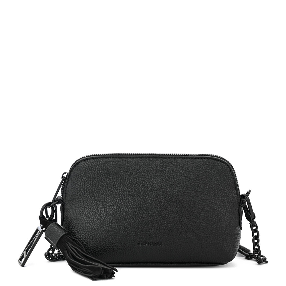 Cartera bandolera ingrid mediana negro