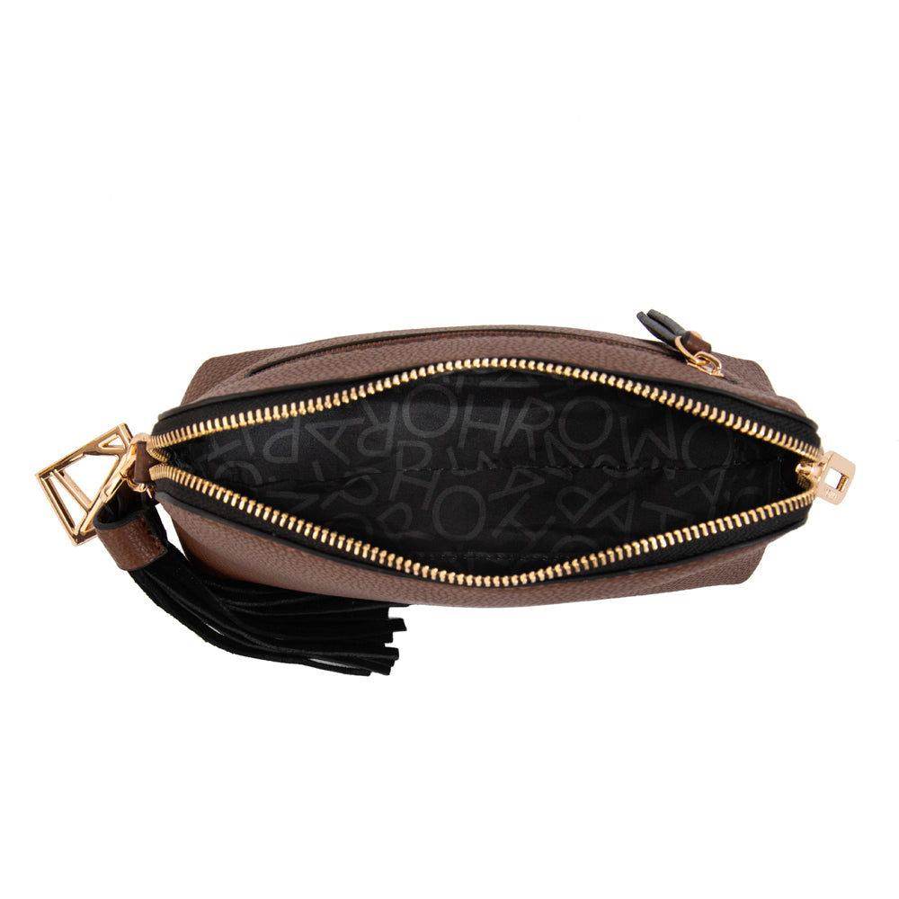 Cartera bandolera ingrid mediana café