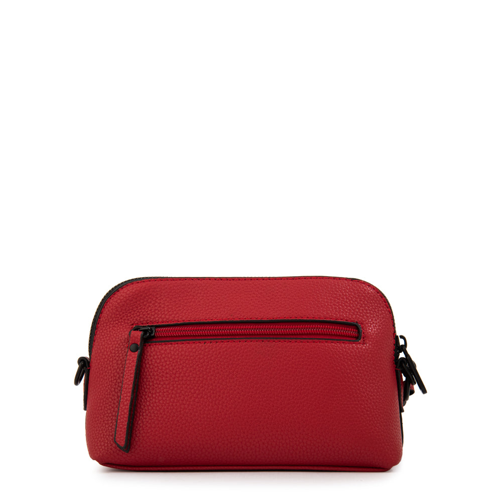 Cartera bandolera ingrid mediana rojo