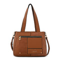Cartera tote jane grande café medio