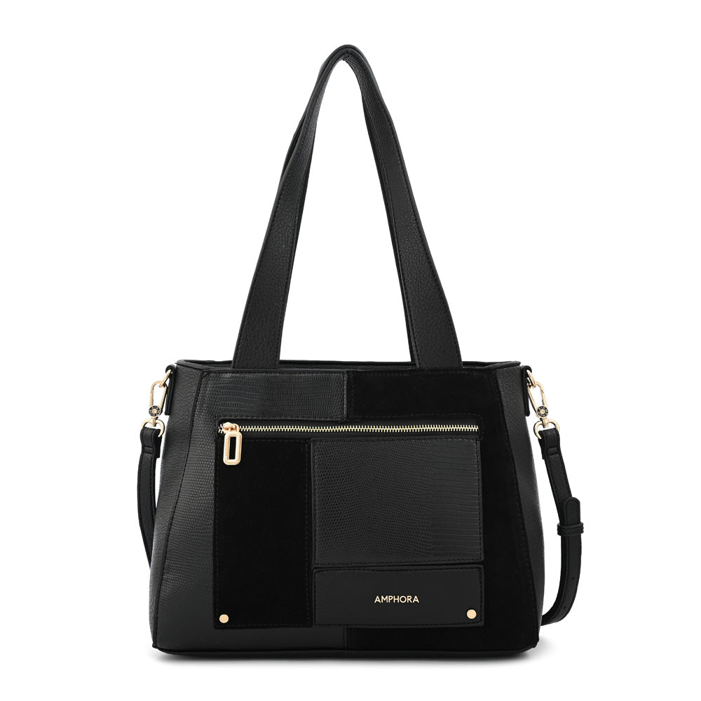 Cartera tote jane grande negro especial