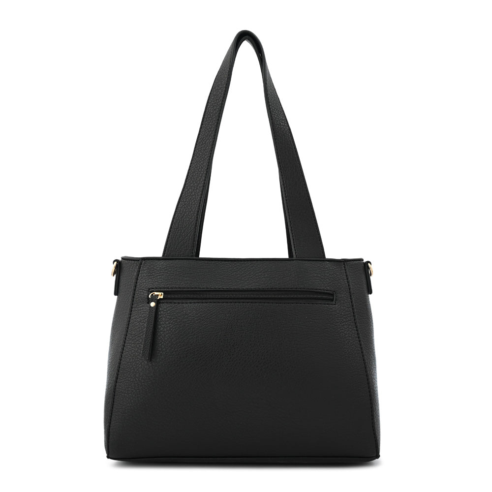 Cartera tote jane grande negro especial