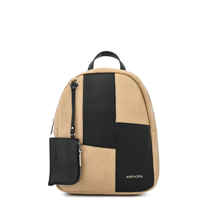 Mochila mediana lyra beige