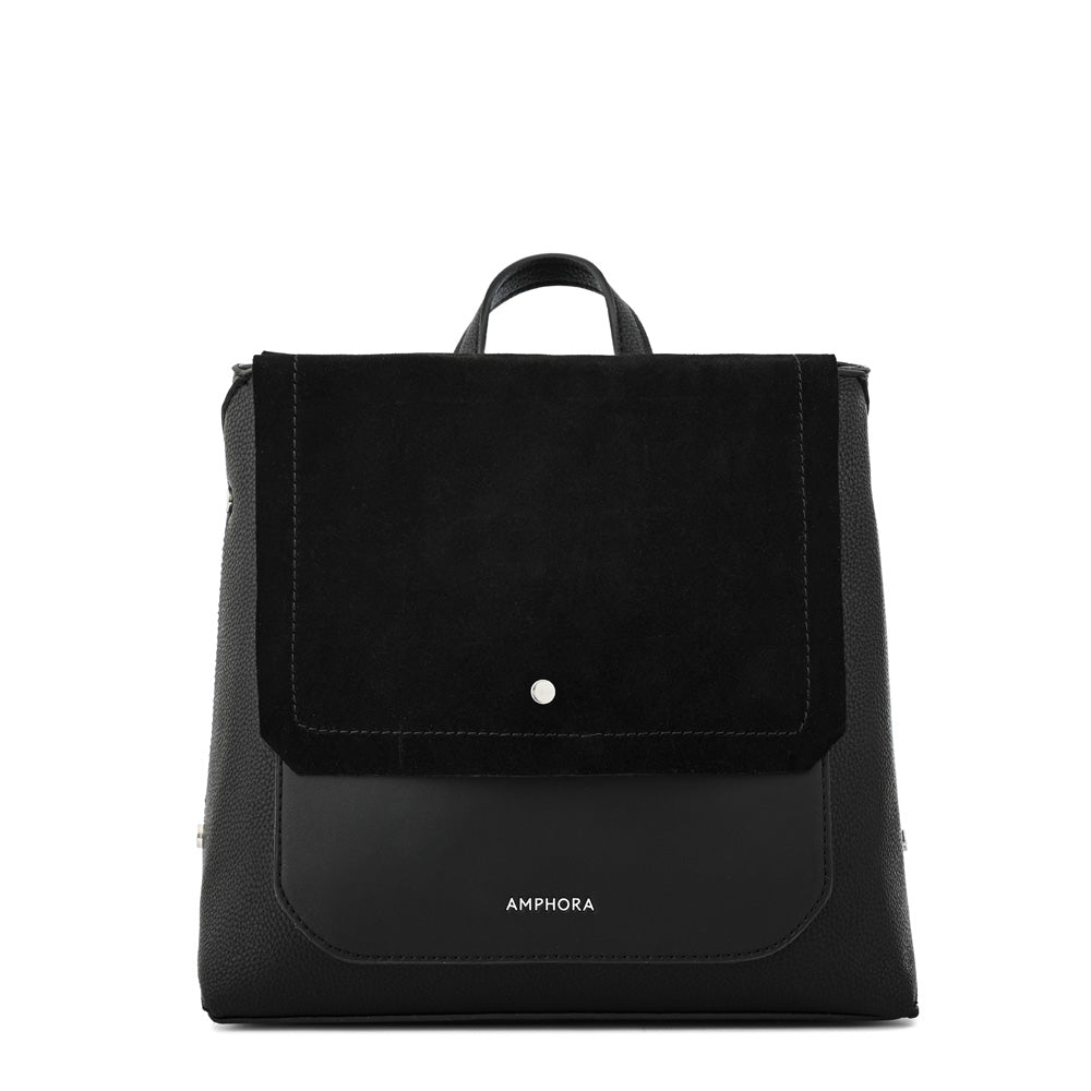 Mochila con tapa mediana becca