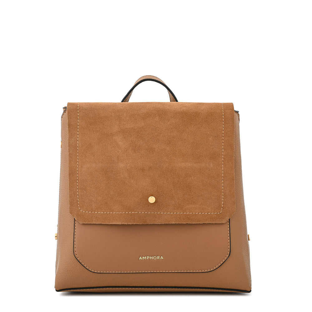 Mochila con tapa mediana becca