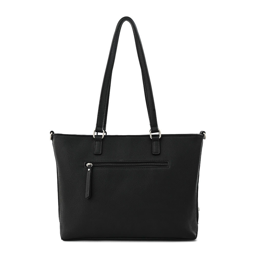 Cartera tote becca mediana negro especial