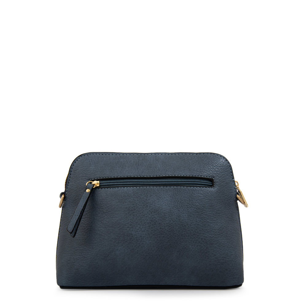 Cartera bandolera bertina mediana denim