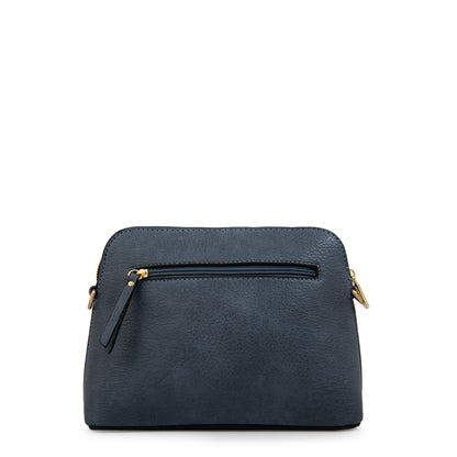 Cartera Bandolera bertina mediana denim