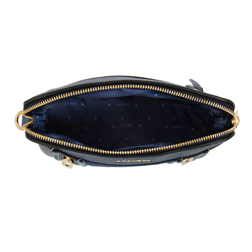 Cartera bandolera bertina mediana denim