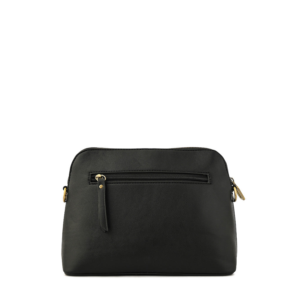 Cartera bandolera bertina mediana negro especial