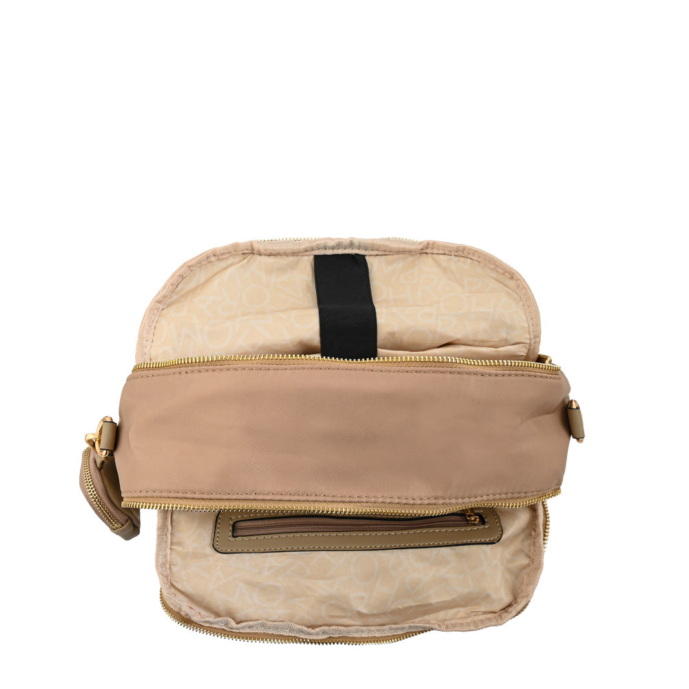 Mochila porta notebook mediana mei beige