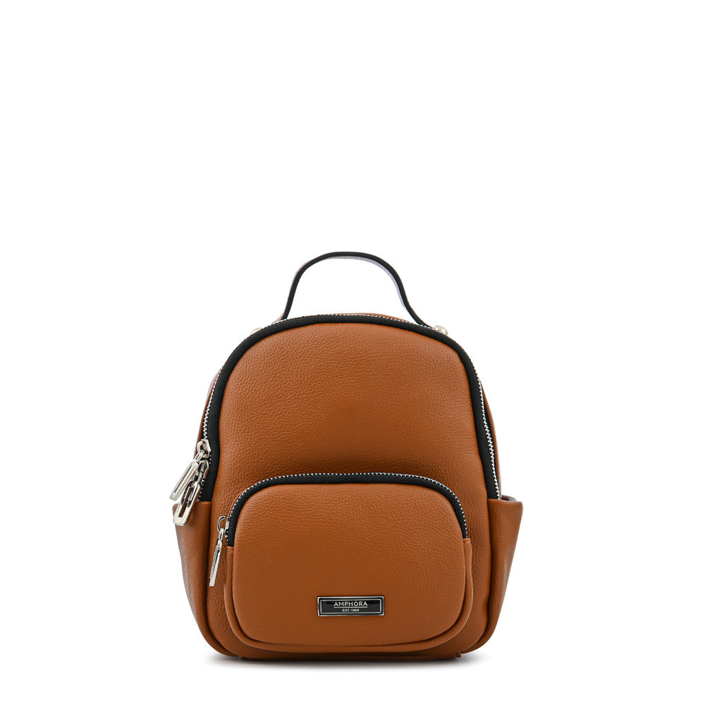 Mochila leina pequeña café