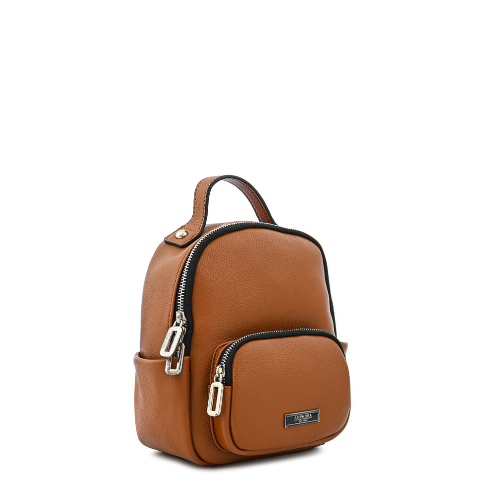 Mochila leina pequeña café