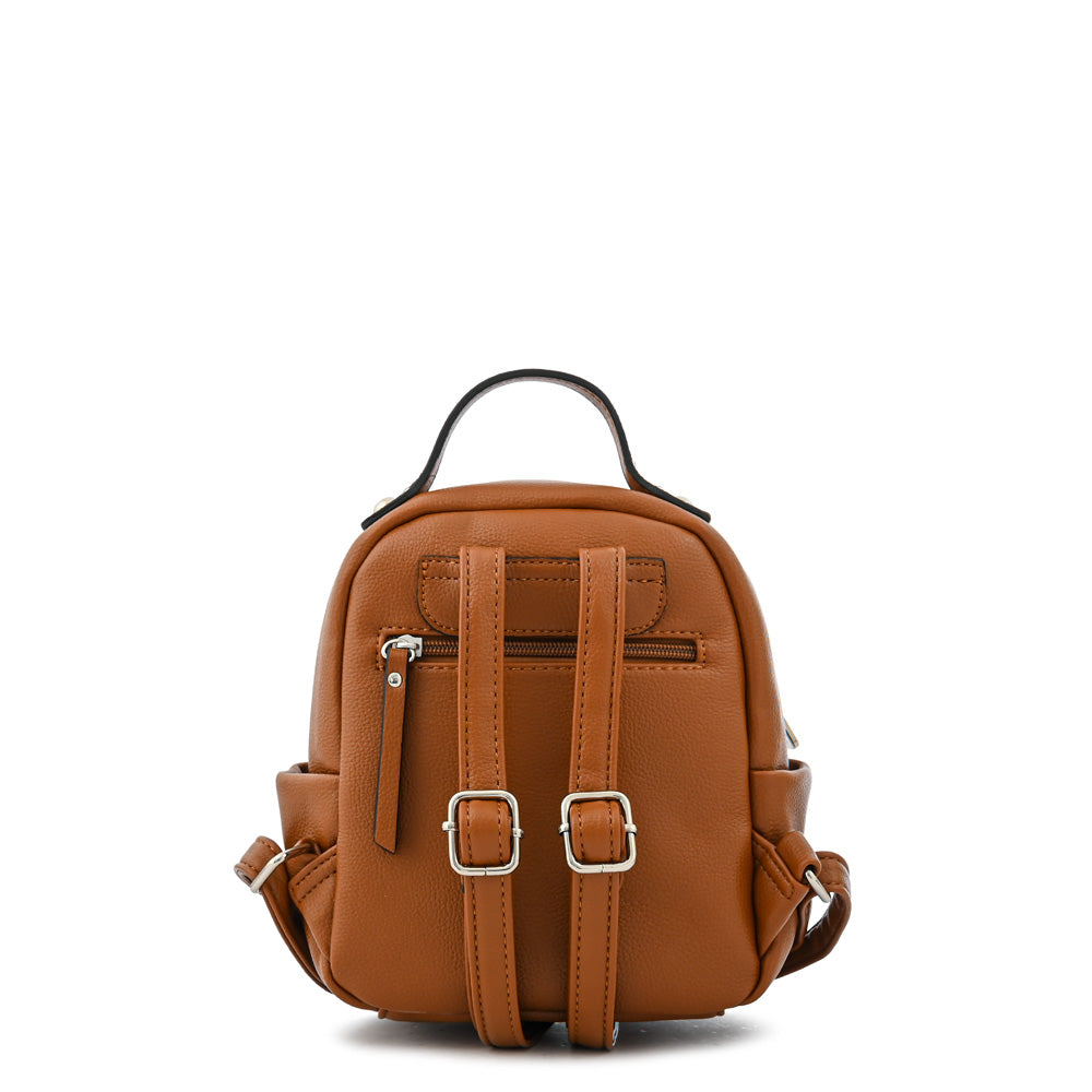 Mochila leina pequeña café