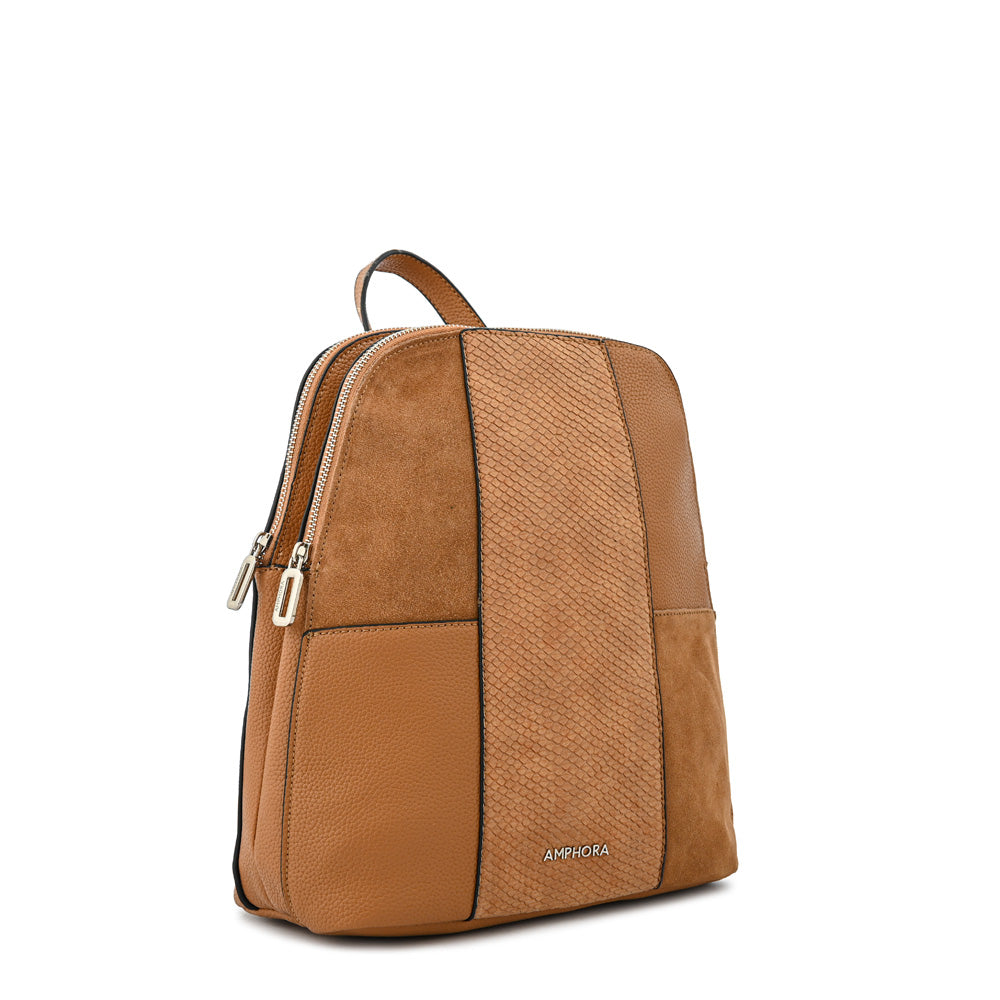 Mochila grande jesse camel