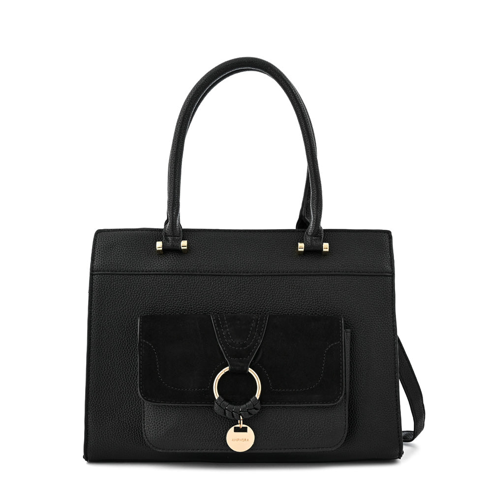 Cartera tote marla grande negro especial